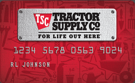 Tractor Supply Personal Credit Card